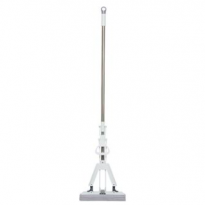 齐心L240 对折胶棉拖把 棉头长28CM 1杆1头（不锈钢直杆）