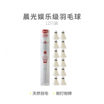 晨光羽毛球娱乐级（12只装）AST09311