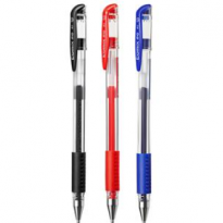 齐心 A1 软护手拔帽中性笔 子弹头0.5mm  12支/盒 签字笔